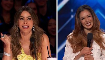 'AGT' Season 19: Watch Sofia Vergara gush over aerialist Kelsey Jane following her stunning act