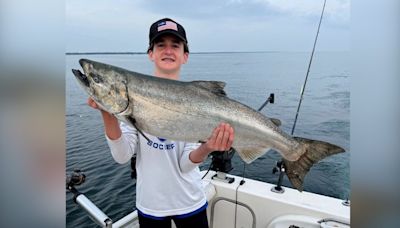 Big Fish Summer – Jaxson Andrus’ Chinook Salmon on Lake Ontario