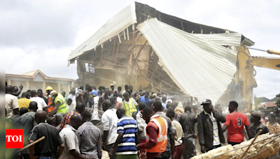 School collapse in central Nigeria kills at least 21, several injured - Times of India