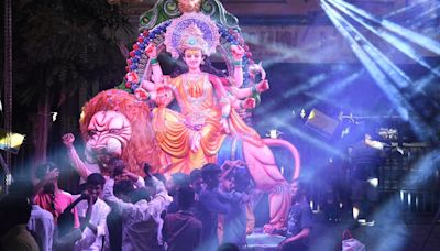 Hyderabad city police bans loud music for Navaratri and Dasara