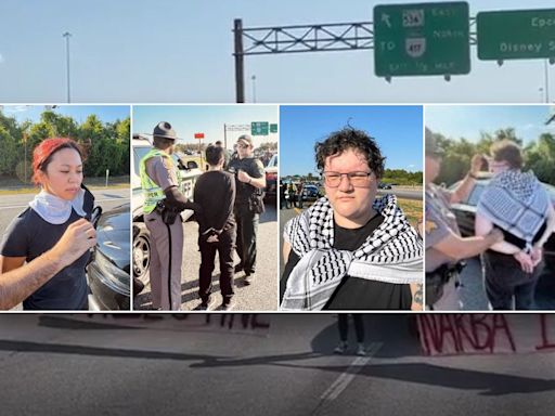 Anti-Israel agitators arrested near Disney World after creating traffic nightmare