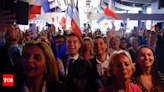 France's far-right party leads in opinion poll - Times of India