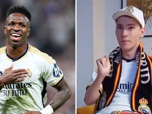 Vinicius colabora para hacer cumplir el sueño de Pawel, el joven polaco con parálisis cerebral que se viralizó por su madridismo