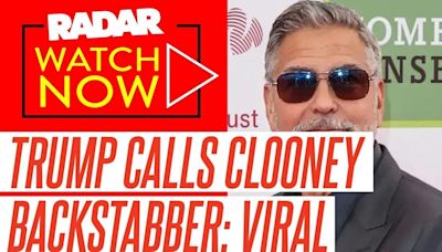 'Very Disloyal': Donald Trump Calls George Clooney a 'Backstabber' for Urging President Joe Biden to