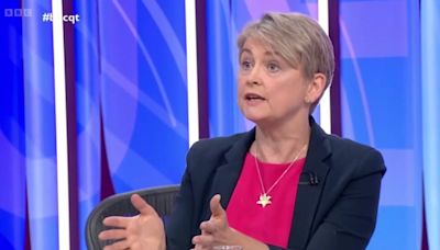 Question Time viewer clashes with Yvette Cooper over avoiding ‘yes or no’ answer