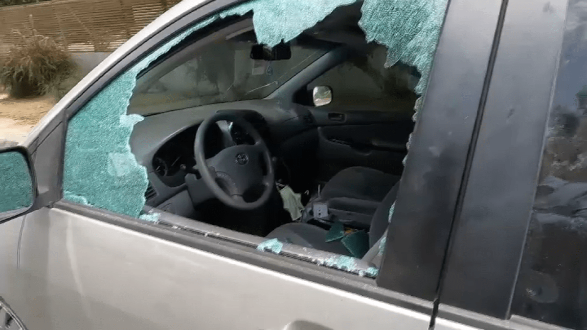 Cars vandalized in Palms community of West Los Angeles