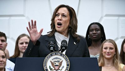 Kamala Harris secures enough delegates to win Democratic nomination ahead of first campaign stop: Live updates