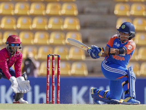 Women’s Asia Cup: How Richa Ghosh put on an off-side masterclass to power India to their highest total in women’s T20Is