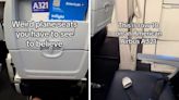 Passenger flies beside unusual plane seat "you have to see to believe"