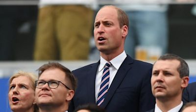 Prince William confirms he will be attending England's clash with Switzerland