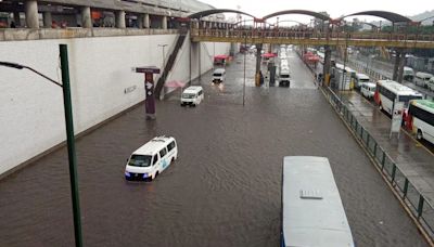 Videos de las inundaciones en Hidalgo, Aguascalientes y SLP; pronostican más lluvias en México