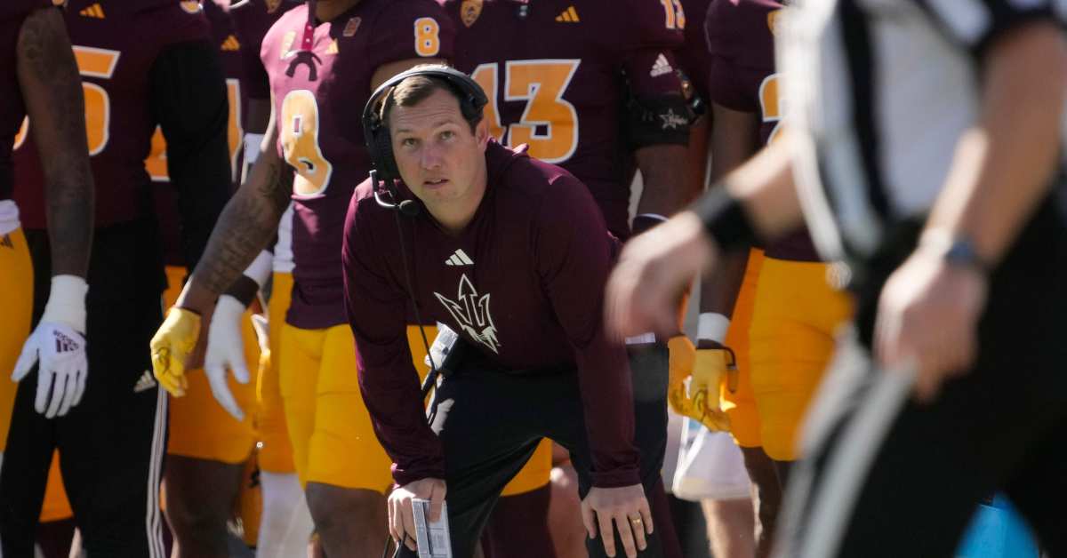 Sun Devils Coach Kenny Dillingham 'Excited' to Play Red Raiders in Lubbock