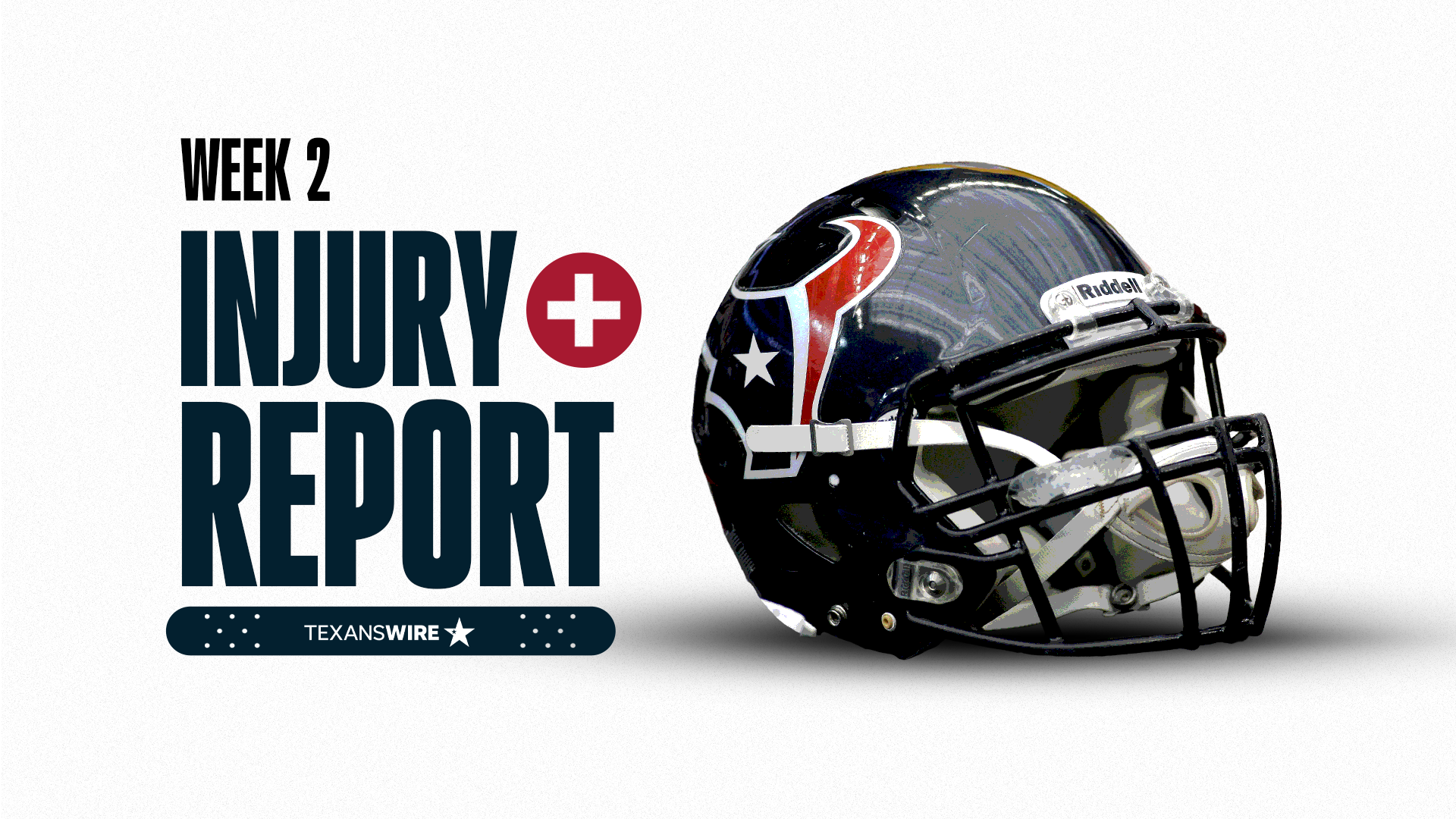 Texans vs. Bears, Week 1 injury report: Wednesday