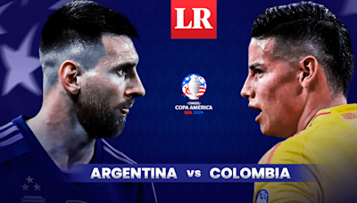 Argentina vs. Colombia: hora, canal, apuestas y alineaciones por la Copa América