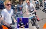 Ed Sheeran belts ‘Thinking Out Loud’ while riding Citi Bike through Brooklyn ahead of ‘X’ anniversary concert