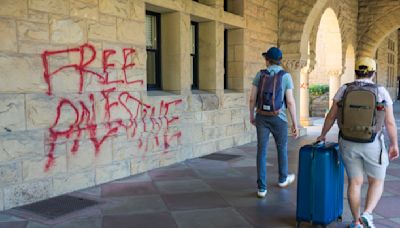 Pro-Palestinian demonstrators arrested at Stanford University after occupying president's office