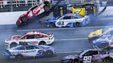 Tyler Reddick steals Talladega win as last-lap mayhem unfolds