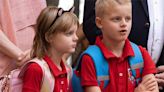 ¡Que mayores! Jacques y Gabrielle de Mónaco inauguran el curso escolar con un marcado cambio físico