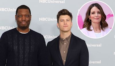 Saturday Night Live’s Colin Jost and Michael Che Are Ganging Up on Tina Fey for Top Role on Show