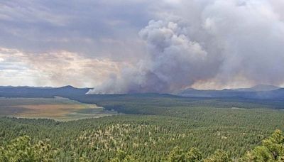 Bravo Fire in Coconino National Forest prompts possible evacuations west of Flagstaff