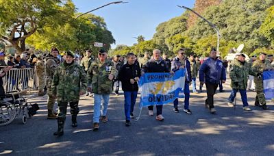 Los emotivos reencuentros y los testimonios de los veteranos de Malvinas, felices por ser homenajeados