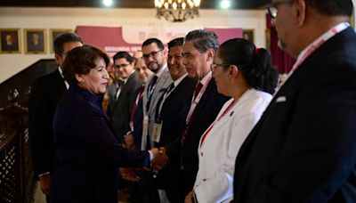 La educación será motor de la transformación social afirma la Gobernadora Delfina Gómez Álvarez; se reúne con Rectoras y Rectores del Edomex