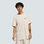 ADIDAS ORIGINALS SHMOO FTHR TEE三葉草 男休閒短袖上衣-米白-IU0103