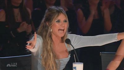 AGT: Heidi Klum celebrates as Richard Goodall gets last spot in finals