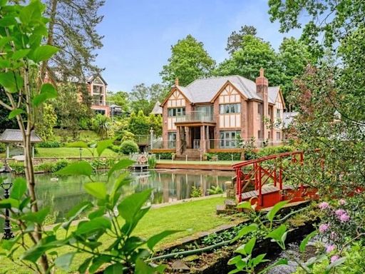 The 'secret' house in Greater Manchester that comes with its own lake