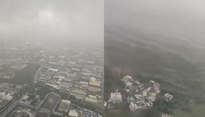 獨》颱風天4次重飛！乘客視角曝光 還原「全機驚呼」恐怖經過 - 生活