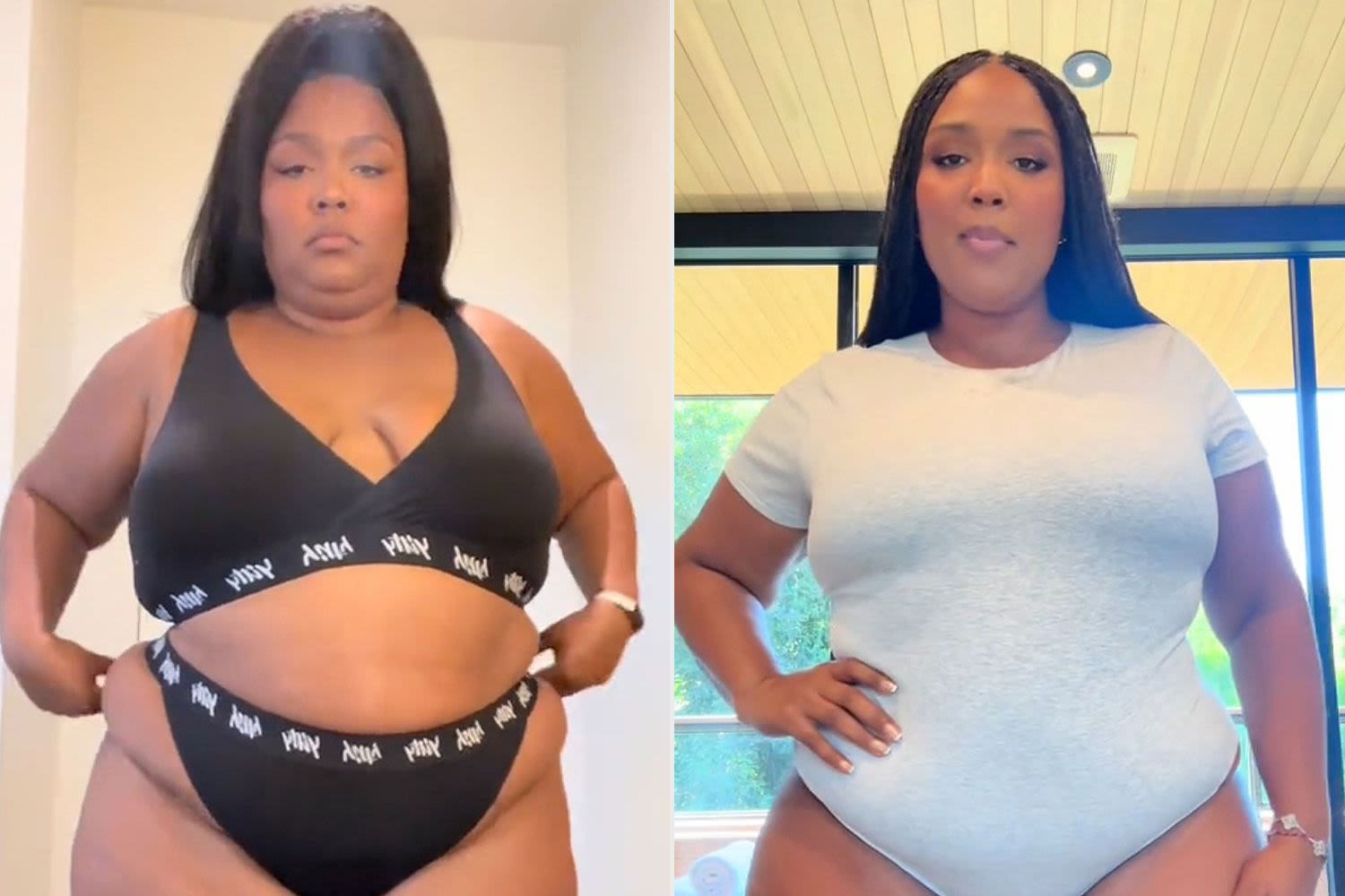 Lizzo Shows Off Her Fitness Results and Weight-Loss Transformation in TikTok Video: ‘Fine Both Ways’