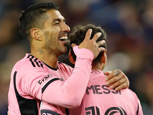 Luis Suárez y Lionel Messi igualaron un registro historico en la MLS