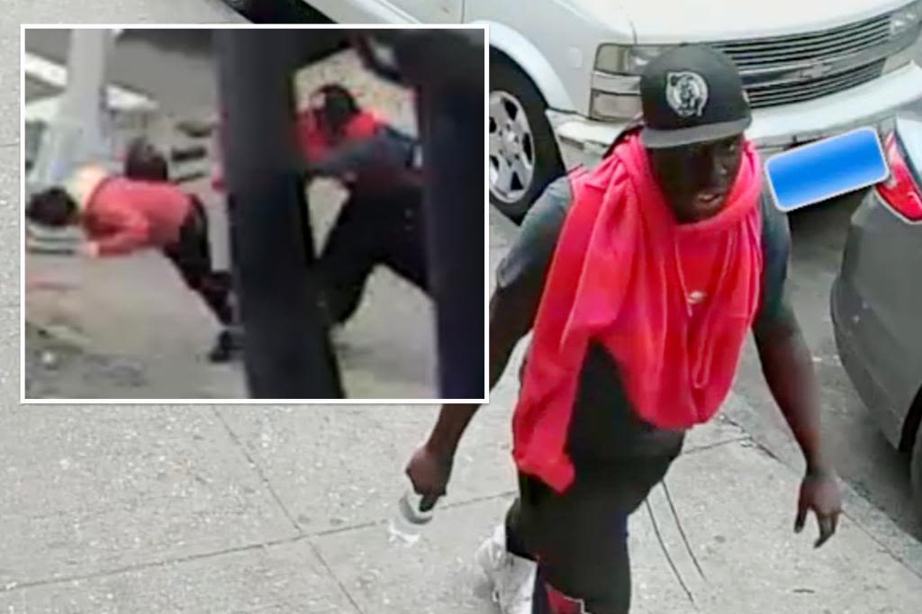 Photo shows disturbing moment bully knocks NYC grandma unconscious in vicious sneak attack