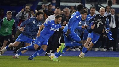 M’Baye Niang scores dramatic winner against Roma to save Empoli from relegation