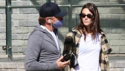 Leonardo DiCaprio, 49, seen with girlfriend Vittoria Ceretti, 26