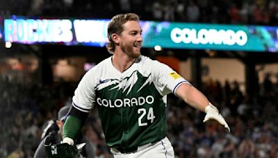 Ryan McMahon draws bases-loaded walk on pitch-clock violation, Rockies beat Nationals 8-7