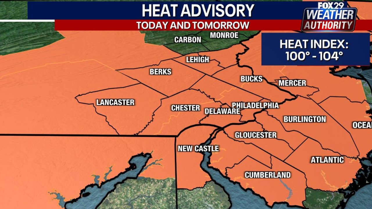 Philadelphia weather: Heat wave scorches region for second time this summer