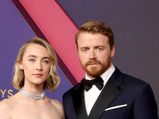 Newlyweds Saoirse Ronan and Jack Lowden Make a Rare Appearance Together at the Emmys