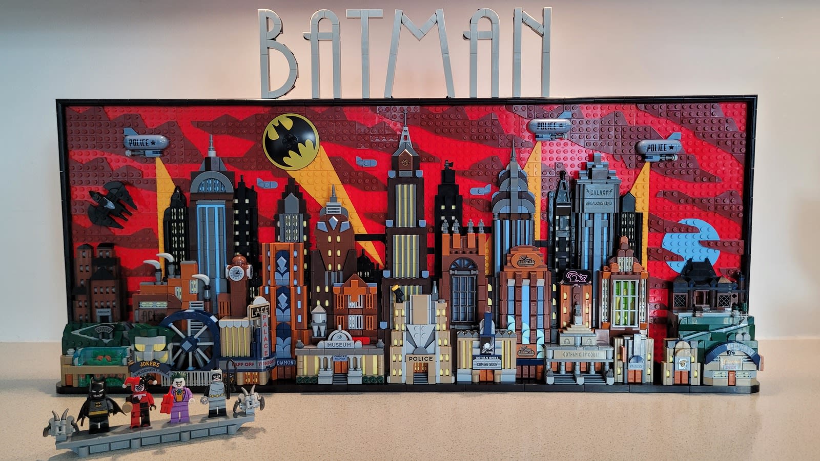 Batman: The Animated Series LEGO Set Is Amazing Easter Egg-Filled Building Brick Art - SlashFilm