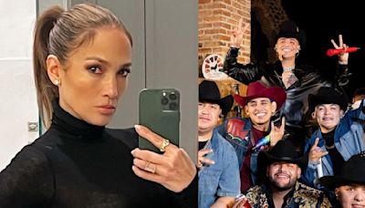 Jennifer Lopez hará colaboración con Grupo Firme; esto sabemos