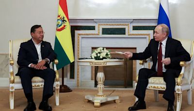 Vladimir Putin y Luis Arce sellaron el alineamiento de Bolivia con Rusia en San Petersburgo