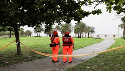 Troops mobilised as Taiwan warns of storm surge from powerful Typhoon Krathon