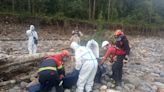 Un cuerpo en estado de descomposición fue hallado en la orilla de un río de la Amazonía