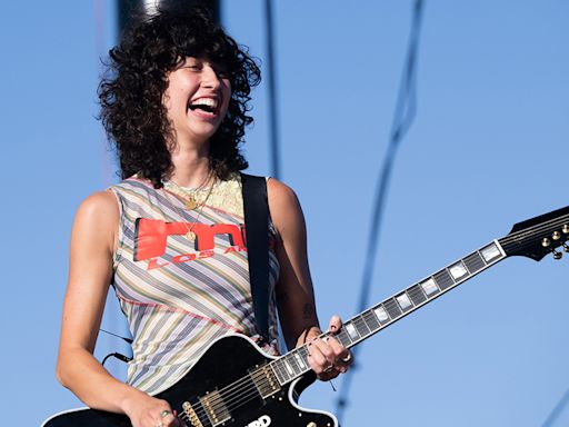 Breakout TikTok guitarist Towa Bird channels her hero Jimi Hendrix with The Star-Spangled Banner performance ahead of 2024 MLS All-Star Game