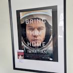 Matt Damon 絕地救援 親筆簽名照