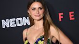 Penélope Cruz Channels Spring in a Black Slipdress Sprinkled With Colorful Flowers