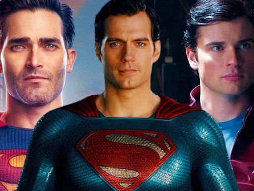 Superman Actors Henry Cavill, Tom Welling & Tyler Hoechlin Unite With Stunning Costumes In New DC Art