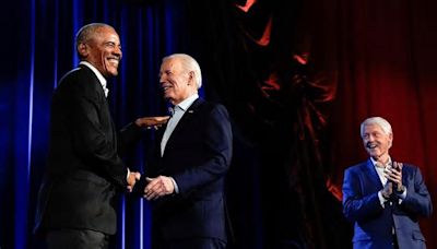 Spenden-Gala: Obama und Clinton kurbeln Bidens Wahlkampf an