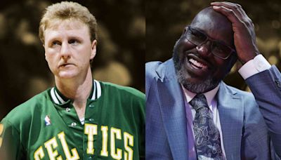 Shaquille O'Neal explains why he wasn't a fan of Larry Bird growing up: "I thought everything he did was lucky"
