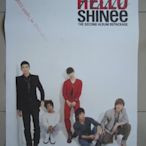 海報299免運~SHINEE【HELLO】鐘鉉溫流泰民珉豪KEY~南韓國男子團體韓語專輯宣傳~全新韓版大直款免競標可海外